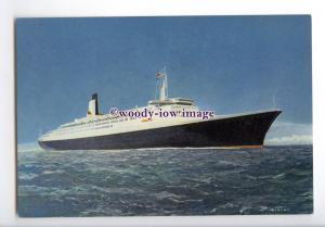 LN1121 - Cunard Liner - Queen Elizabeth 2 - postcard