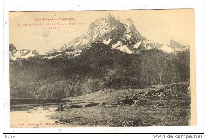 Le Pic Du Midi D'Osseau, Environs De Pau (Pyrénées-Atlantiques), France, 19...