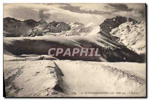 Postcard Old Superbagneres Winter