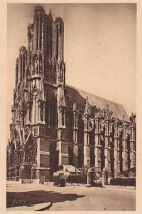 France Reims La Cathedrale Facade Sud Ouest