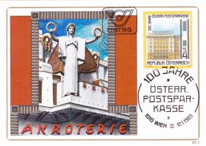 Austria Maximum Card 1983 FDP SC #1231 Maxicard 83/1.