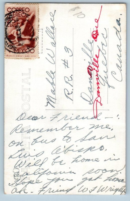 Guadalajara Jalisco Mexico Postcard Carriages in Use 1900 RPPC Photo