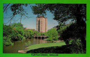 USA Turtle Creek Dallas Texas Chrome Postcard 08.76