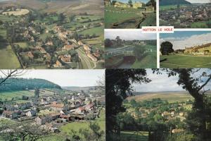 Hutton Le Hole 4x Spectacular Aerial Postcard s