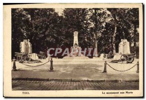 Old Postcard Toul The war memorial