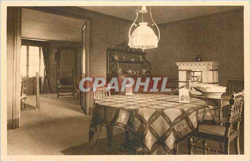 Old Postcard Arbois House Pasteur Paternal Dining Room and Lounge