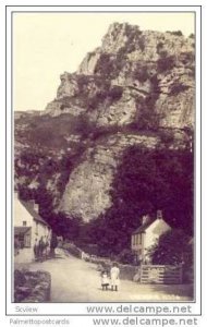 RP  two girls in street, CHEDDAR, UK, 00-10s