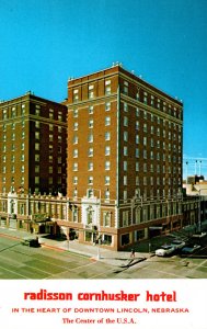 Nebraska Lincoln Downtown Radisson Cornhusker Hotel