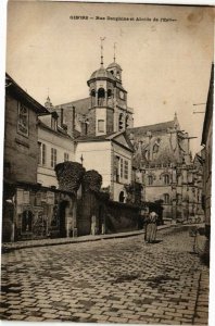 CPA GISORS - Rue Dauphine et Abside de l'Église (182101)