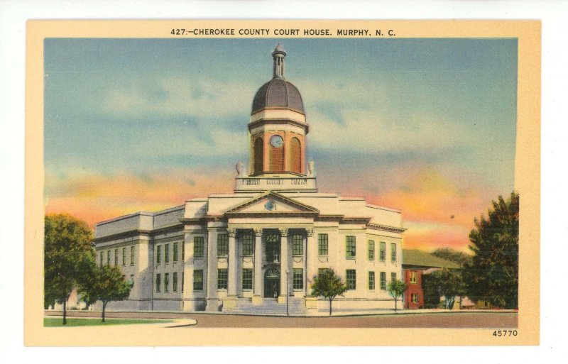 NC - Murphy. Cherokee County Courthouse