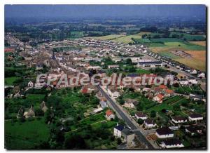 Modern Postcard St Cosme en Vairais Sarthe General aerial view