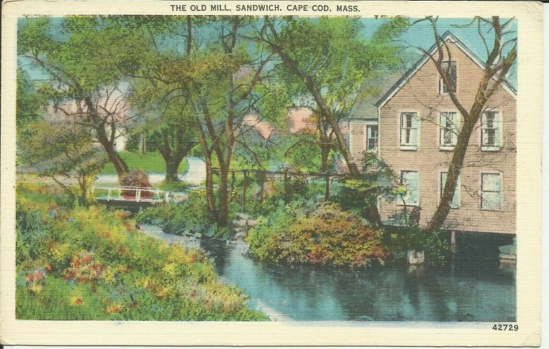 Cape Cod, Mass., Sandwich, The Old Mill