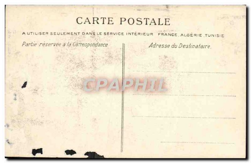 Old Postcard From Paris Funerals Queen Isabel L & # 39Arrivee From Cortege