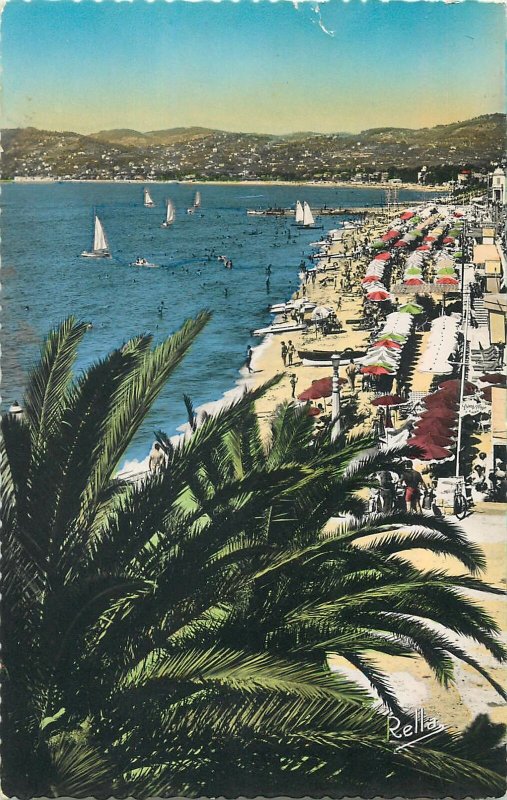 Postcard cpsm France cote d Azur Juan les Pins