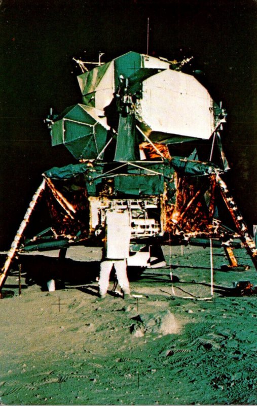 NASA John F Kennedy Space Center Lunar Module Eagle On The Moon