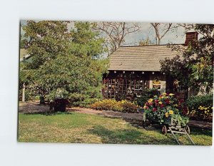 Postcard The Garden Shop, Historic Towne of Smithville, New Jersey