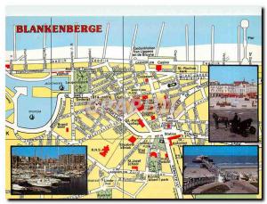 Modern Postcard Blankenberge