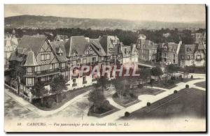 Old Postcard Cabourg Panoramic Grand Hotel Jack