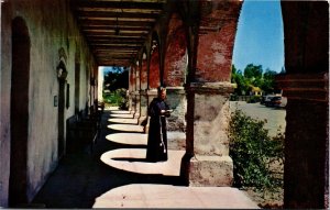 Santa Inez Mission Santa Barbara County California CA Postcard VTG UNP Vintage  