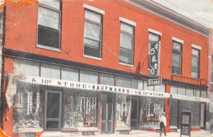 Kaufmanns Five and Dime Store 5 10 Dept Exterior Vintage Postcard AA69662