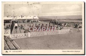 Luc sur Mer - Stadium of physical education - Old Postcard