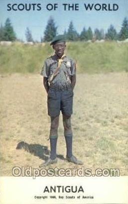 Antigua Boy Scouts of America, Scouting Copyright 1968 Unused 