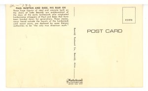 MN - Bemidji. Paul Bunyon & Babe, His Blue Ox