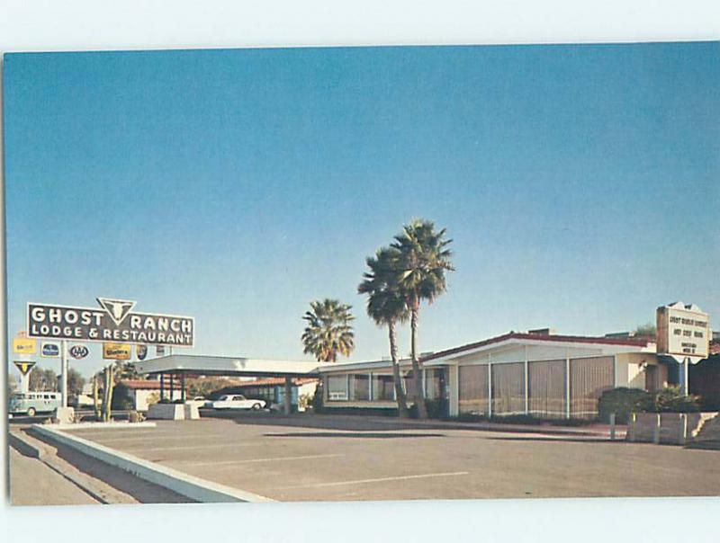 Unused Pre-1980 GHOST RANCH LODGE & RESTAURANT Tucson Arizona AZ J6979