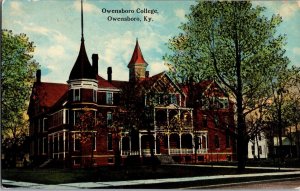 View of Owensboro College, Owensboro KY Vintage Postcard P72