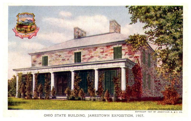 Virginia  Jamestoen Exposition 1907, Ohio State Building