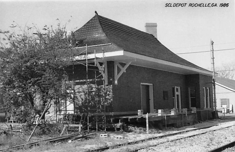Scl Depot Printed Photo Rochelle, Georgia