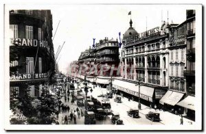 Old Postcard Marseille La Canebiere