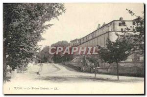 Old Postcard Central Prison Riom