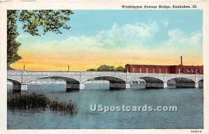 Washington Avenue Bridge - Kankakee, Illinois IL  