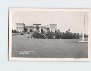 Postcard Palace Of The Legion Of Honor Lincoln Park San Francisco California USA