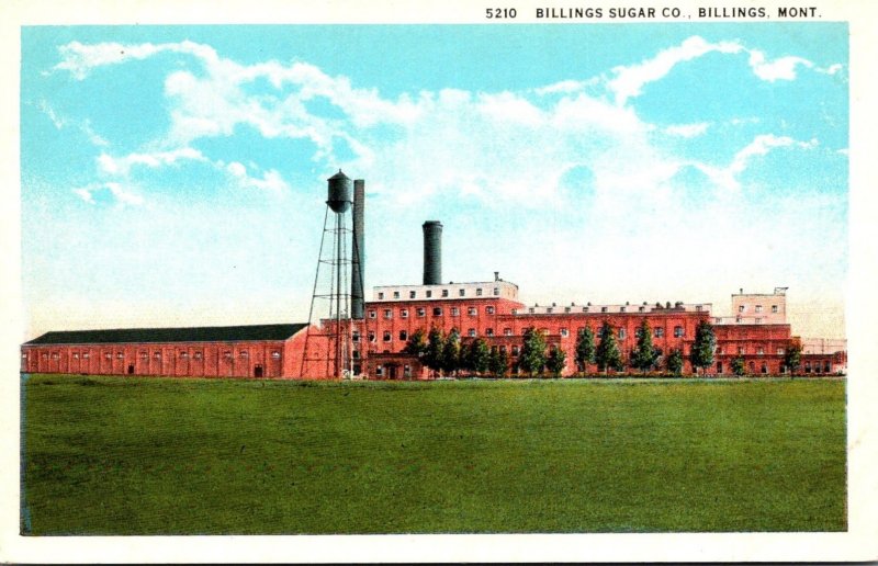 Montana Billings The Billings Sugar Company Curteich