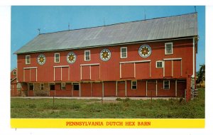 PA - Amish/Mennonite Culture. PA Dutch Hex Barn at Intercourse