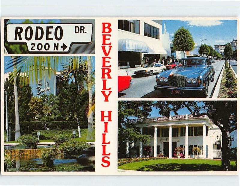 Postcard Classic Elegance, Beverly Hills, California, USA