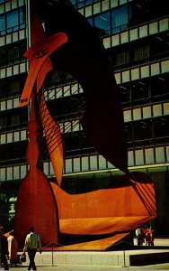 Illinois Chicago Civic Center Picasso Sculpture