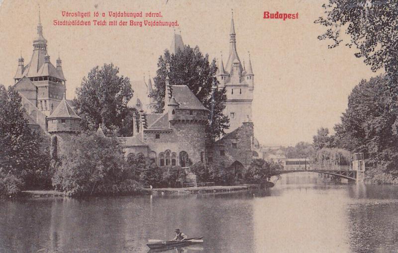 Hungary Budapest Vajdahunyad castle