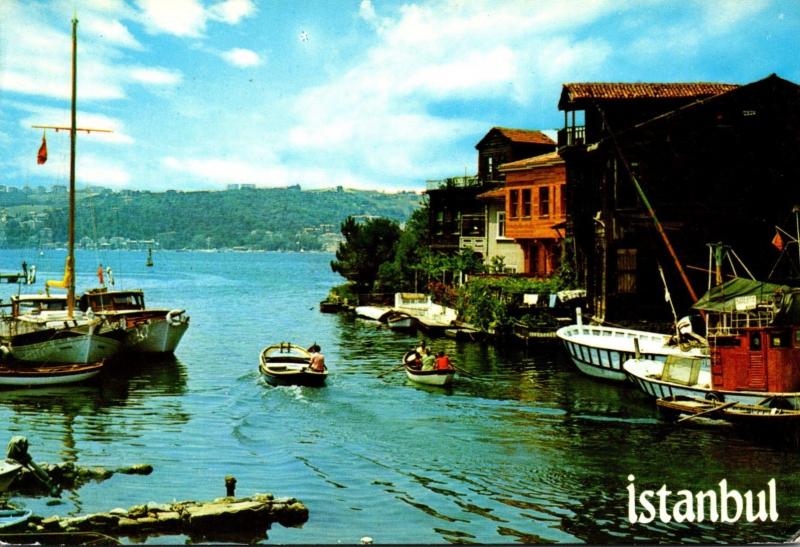 Turkey Istanbul Waterfront Scene