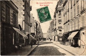 CPA Levallois Perret Rue Vallier (1315266)