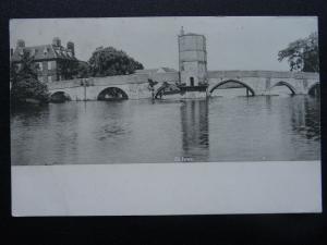 Cambridgeshire 2 x ST. IVES BRIDGE on the River Ouse c1902 UB Postcards by Frith