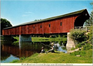 Canada Ontario Kitchener West Montrose Covered Bridge