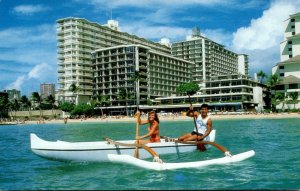 Hawaii Waikiki Beach Outrigger Reef Hotel