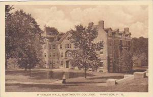 New Hampshire Hanover Wheeler Hall Dartmouth College Albertype