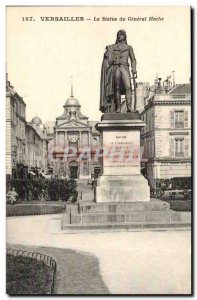 Versailles Old Postcard statue of General Hoche