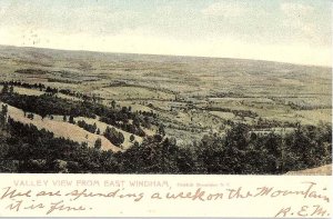 Postcard PANORAMIC SCENE East Windham New York NY AJ5076