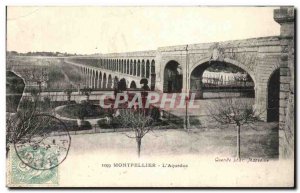 Old Postcard Montpellier L & # 39Aqueduc