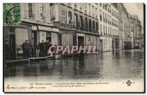 Paris 5 - Venice - Floods - Rue des Fosses St Bernard to the Faubourg St Germ...